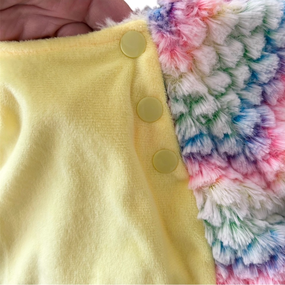 New Hyde and Eek Baby Ostrich Plush Multicolor Pullover Padded Costume 0-6 Month - Picture 5 of 10